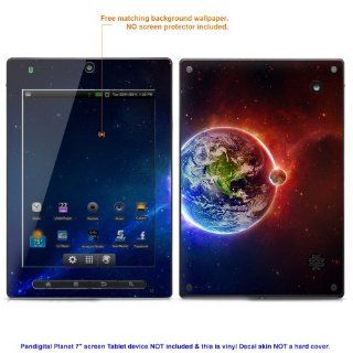 Decal Skin sticker for Pandigital Planet 7 screen Android
