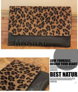 2011 Hot Sale Leopard Printed Women Purse Handbag Clutch Evening Party