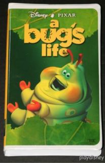 Disney Pixar A Bugs Life VHS Heimlich The Caterpillar