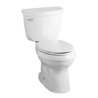KOHLER K 3589 0 Cimarron Comfort Height Elongated 1.6 gpf Toilet with
