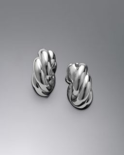 thoroughbred hoop earrings small $ 425