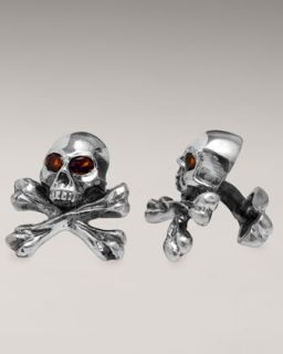 King Baby Studio Skull & Crossbones Cufflinks   