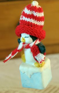  Chills & Thrills Penguins Ornaments Christmas Around the World 1989
