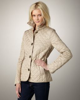 burberry brit quilted jacket new chino $ 495