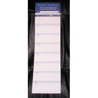 Franklin Covey Weekly Compass Refill   10.5 x 3