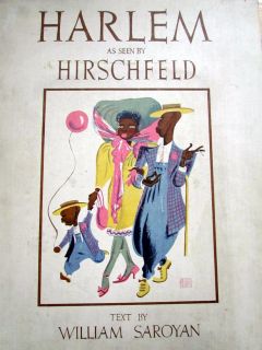 1941 Albert Hirschfeld Harlem Book with Original Caricature Drawing 21