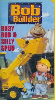  and more busy bob silly spud bob the builder vhs hit entertainment