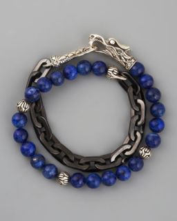 naga lapis chain wrap bracelet $ 695