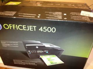 HP Officejet 4500 Color Inkjet All in One Printer
