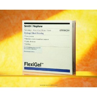 FlexiGel Hydrogel Sheet Dressing, Flexigel 4X4 Drs Hdrogl