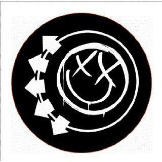 Blink 182 Rock Music Band Sticker   Smiley Face Logo/Large