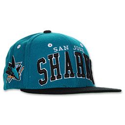 Zephyr San Jose Sharks NHL SNAPBACK Hat Teal