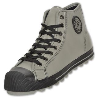 PF Flyers Mens Grounder Hi Casual Shoe Grey