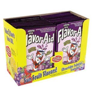 Flavor Aid Drink Mix, Grape, 0.15 Ounce (Pack of 2) 