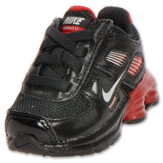 Nike Shox Turbo 11 Toddler Running Shoe Black/White