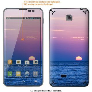 Decalrus Protective Decal Skin Sticker for AT&T LG Escape