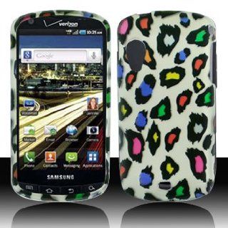 Samsung i405 Stratosphere Color Leopard Case Hard Cover