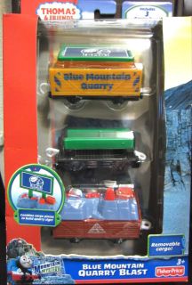 NEW Thomas and Friends TRACKMASTER BLUE MOUNTAIN QUARRY BLAST Carry