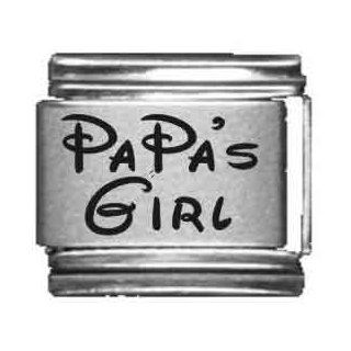 Papas Girl Italian Charm Jewelry
