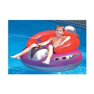 UFO Inflatable Spaceship Squirter Pool Float Toy Patio