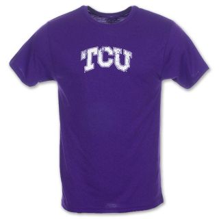 Texas Christian Horned Frogs Logo Mens Tee Shirt