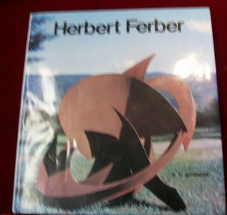 Coffee Table Art Book Herbert Ferber by A C Goossen B3
