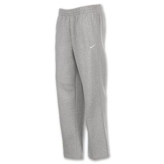 Nike Classic Fleece Open Hem Mens Pants Dark Grey