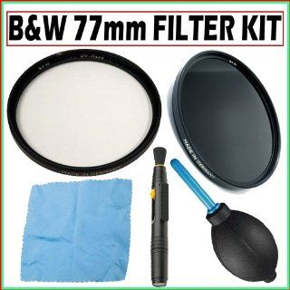 B+W 77mm 010 UV Haze MRC Filter & 77mm 110 Neutral Density