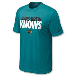 Mens Nike NFL Jacksonville Jaguars Jones Drew Knows Tee Shirt