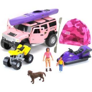Girls Hummer SUV Camping Set Toys & Games