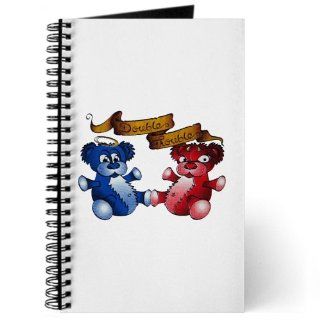 Journal (Diary) with Double Trouble Bears Angel and Devil