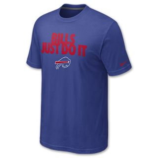 Nike NFL Bills Just Do It Mens Tee Shirt Old Royal