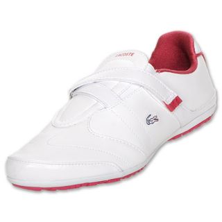 Lacoste Bedelia Womens Casual Shoes White/Red