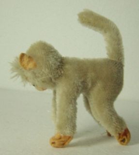 Cute Little Vintage 50s 60s Steiff Mohair Monkey Baboon