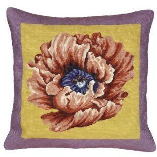 123 Creations C914A 20x20 inch Poppy   Lilac and Yellow