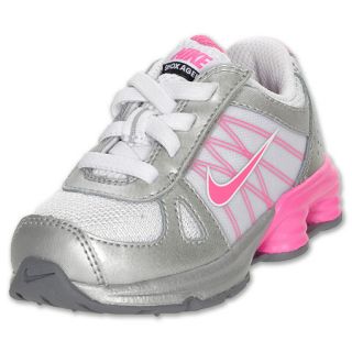 Nike Shox Agent Toddler Running Shoe White/Gym Pink