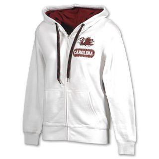 South Carolina Gamecocks NCAA Star Studded Womens Full Zip Hoodie