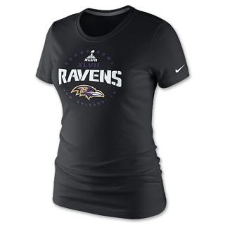 Womens Nike Baltimore Ravens NFL Team Seal Tee Shirt
