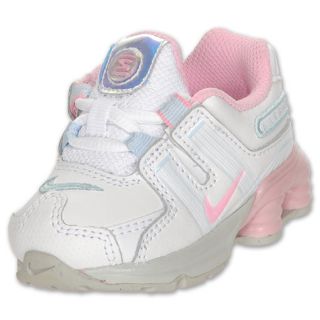 Nike Shox NZ Toddler Running Shoes White/Pink