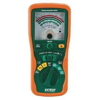 EXTECH 380320 Megohmmeter, Analog, 250, 500, 1000 VDC   