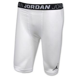 Mens Jordan Advance Compression Shorts White