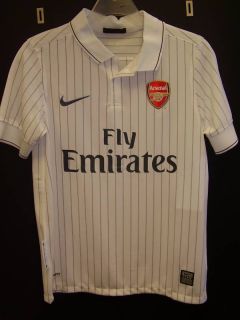 Nike Boys Arsenal Away Jersey White Size L