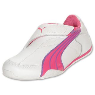 Puma Jiyu Preschool Shoes White/Pink
