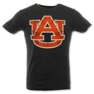NCAA Auburn Tigers Destroyed Mens Tee Shirt Navy