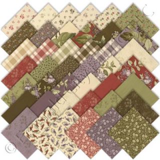 Moda Lilac Hill Charm Pack 42 5 Cotton Quilt Squares