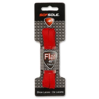 Sof Sole 54 Inch Flat Lace Red
