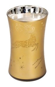 WoodWick Christmas Candle Twinkling Sweets Premium 21 oz Burn Time 180