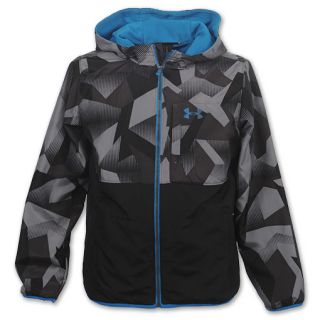 Under Armour Chill Woven Boys Jacket Black/Grey