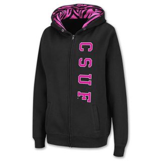 Cal State Fullerton Titans Full Zip NCAA Womens Hoodie