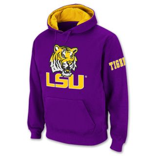 LSU Tigers Icon Fleece NCAA Mens Hooded Sweatshirt